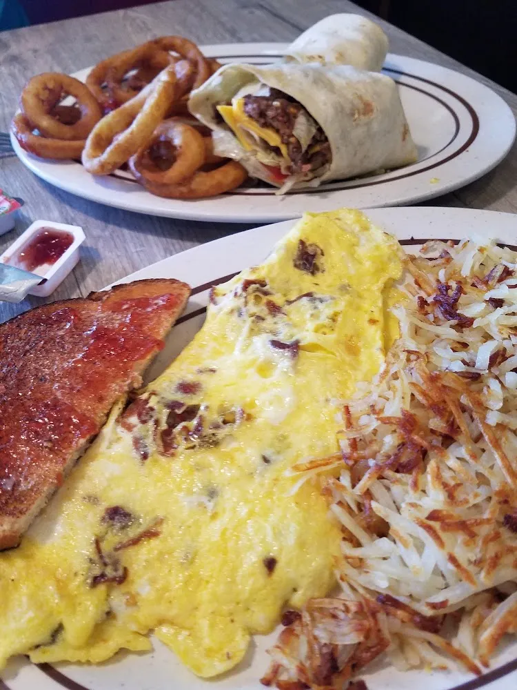 Bacon and Cheese Omelette